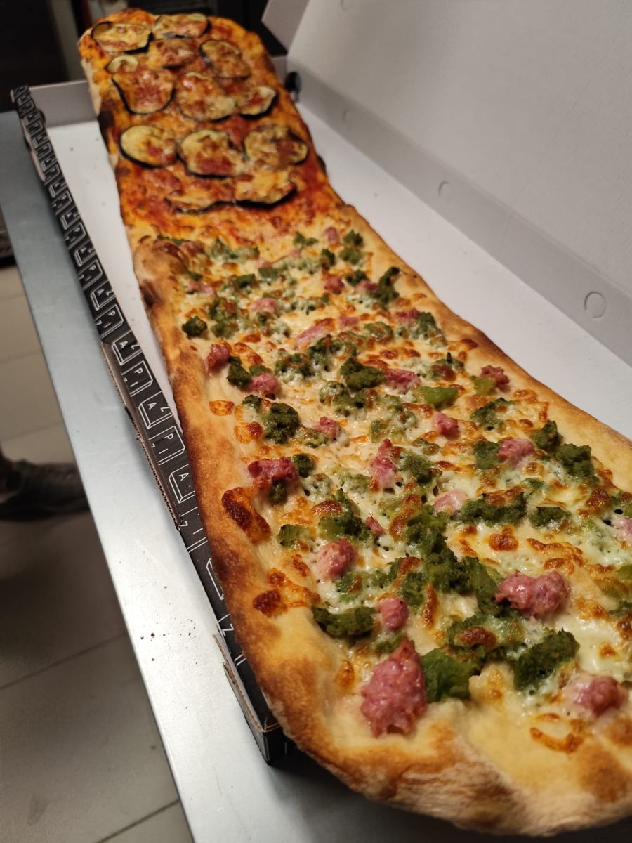 Pala mezza e mezza in scatola
