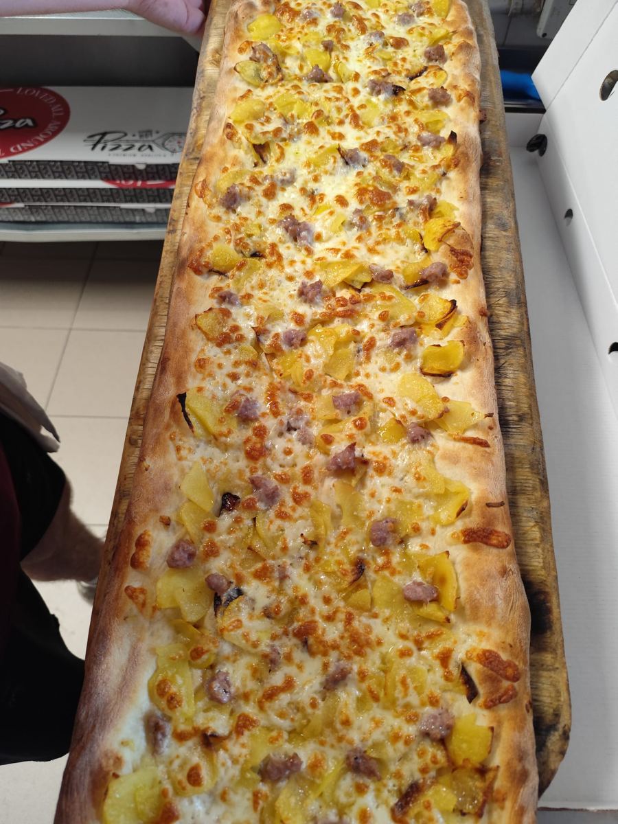 Pala patate e salsiccia