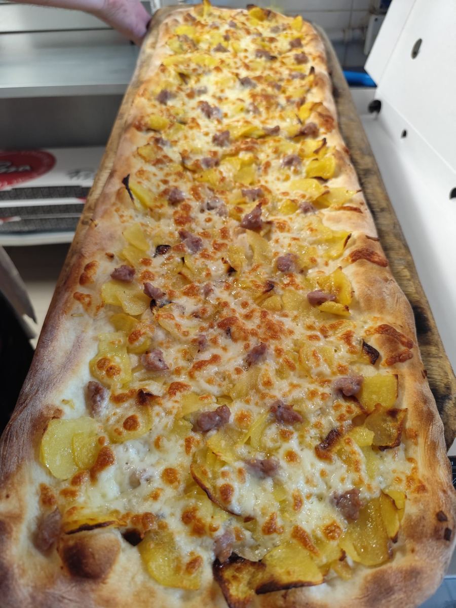 Pala patate e salsiccia